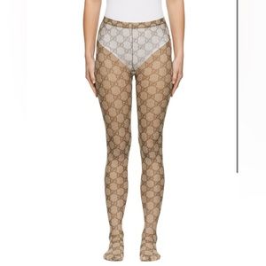 GUCCI GG pattern tights